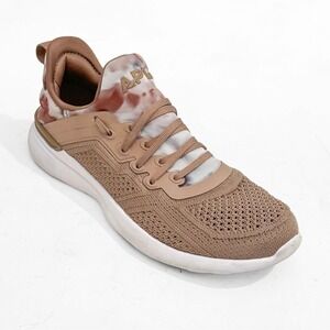 Free People x APL TechLoom Tracer Sneakers Womens 6.5 Almond / Caramel /Tie Dye